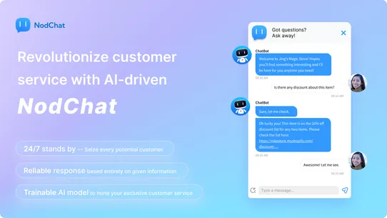 Nod Chat: Personalized AI Bot screenshot