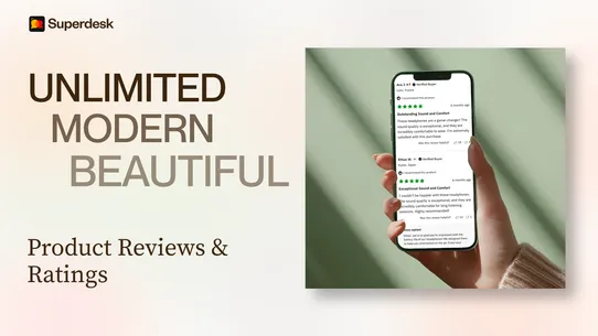 Superdesk Product Reviews screenshot