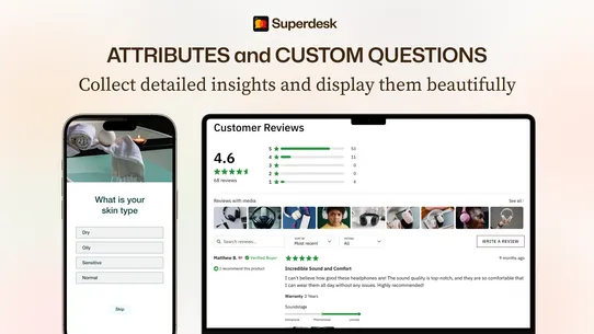 Superdesk Product Reviews screenshot