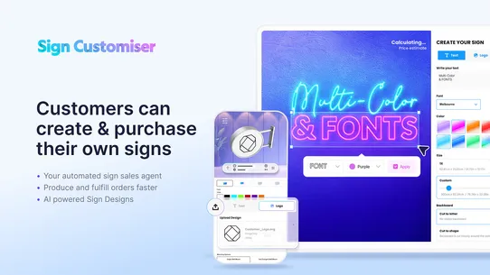 Sign Customiser ‑ SF screenshot