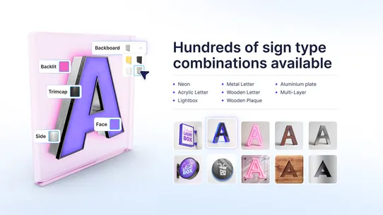 Sign Customiser ‑ SF screenshot