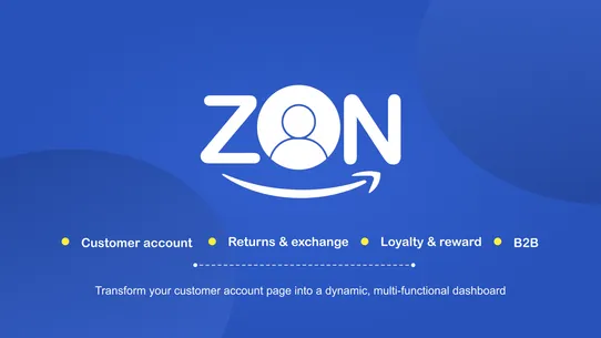 Zon Customer Accounts &amp; Return screenshot