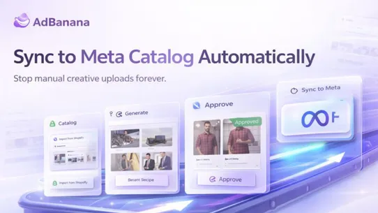 AdBanana ‑ AI Catalog Ads screenshot