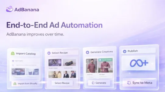 AdBanana ‑ AI Catalog Ads screenshot