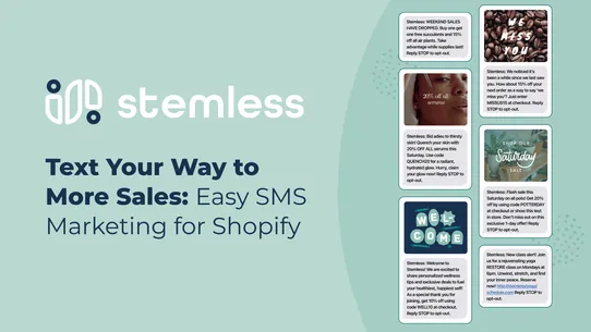 Stemless: SMS Marketing screenshot