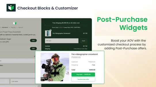 Checkout Blocks &amp; Customizer screenshot