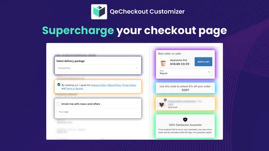 QeCheckout Customizer screenshot