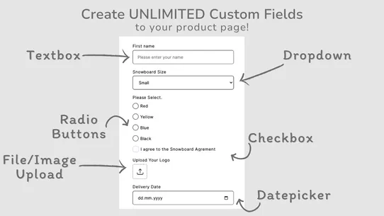 CodeMate Product Custom Fields screenshot