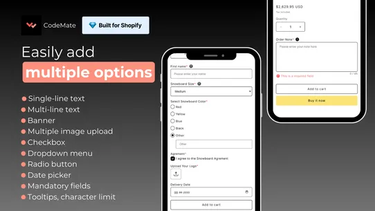 Textly: Product Custom Fields screenshot