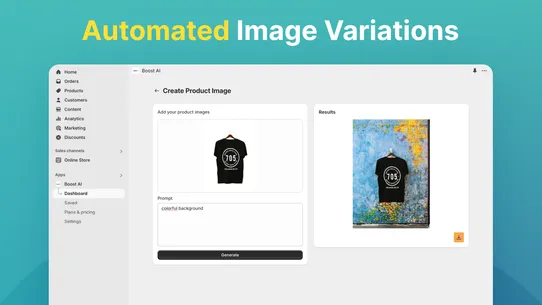 Boost AI ‑ Product Image Maker screenshot