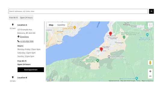 Neutek Store Locator &amp; Map screenshot