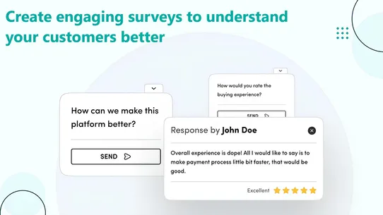 SurveyFox Post Purchase Survey screenshot