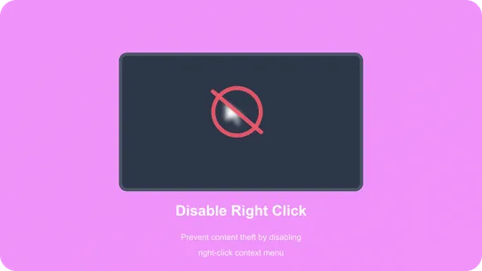 KOI Disable Right Click &amp;NoSpy screenshot