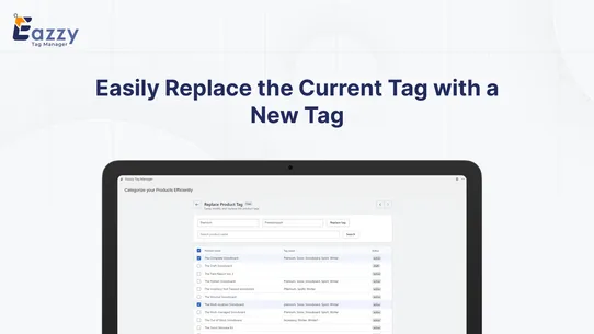 Eazzy Tag Manager screenshot