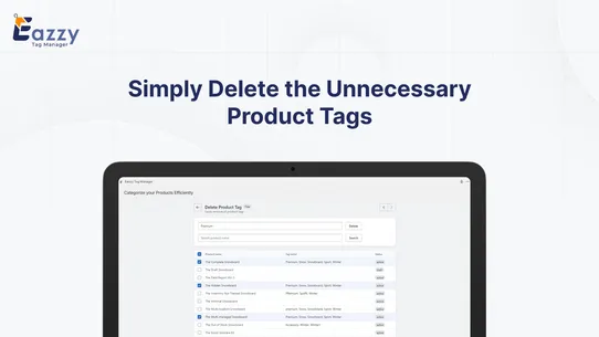 Eazzy Tag Manager screenshot