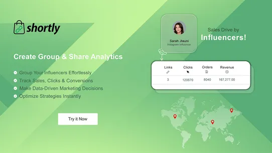 Shortly — Affiliate Programs screenshot