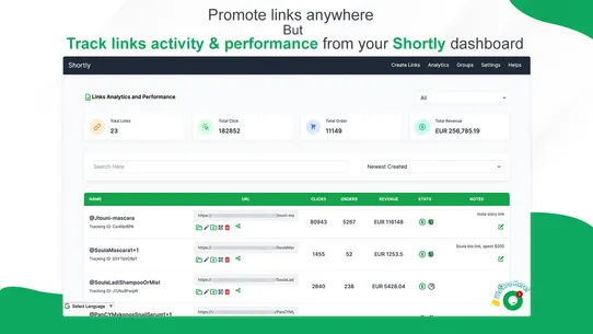 ShortLinks—Affiliate Marketing screenshot