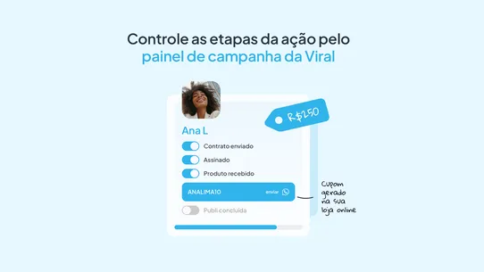 Viral Marketing Influenciador screenshot