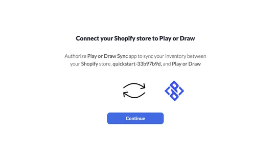 Play Or Draw Inventory Sync screenshot