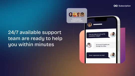 Joy Subscription App screenshot