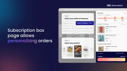 Joy Subscription App screenshot