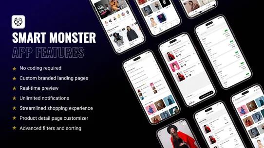 Smart Monster ‑ Mobile Builder screenshot