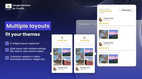 Trustify: Google Reviews Badge screenshot