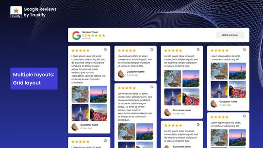 Trustify: Google Reviews Badge screenshot