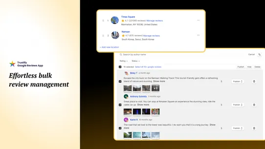 Google Reviews by Trustify screenshot