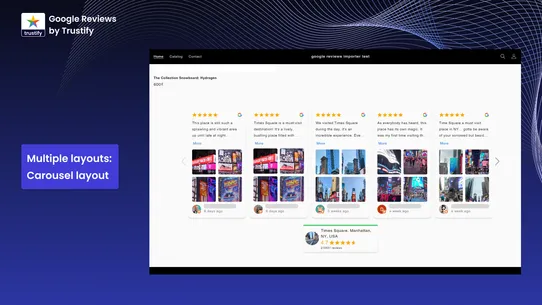 Trustify: Google Reviews screenshot