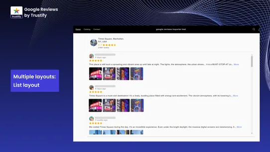 Trustify: Google Reviews screenshot