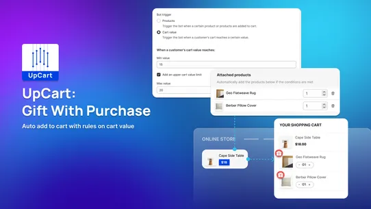 UpCart: Gift With Purchase screenshot