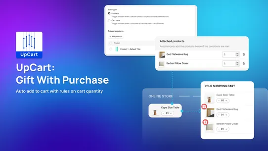 UpCart: Gift With Purchase screenshot