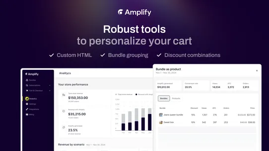 Amplify | Slide Cart Drawer screenshot