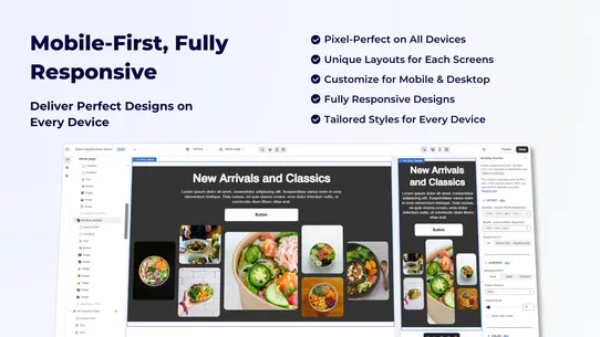 AppSections ‑ Theme Builder screenshot