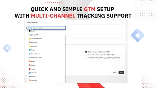 Wixpa Google Tag Manager (GTM) screenshot