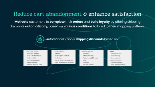 Octolize Shipping Discounts screenshot