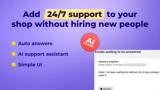 SupportGPT ‑ Email Support AI screenshot