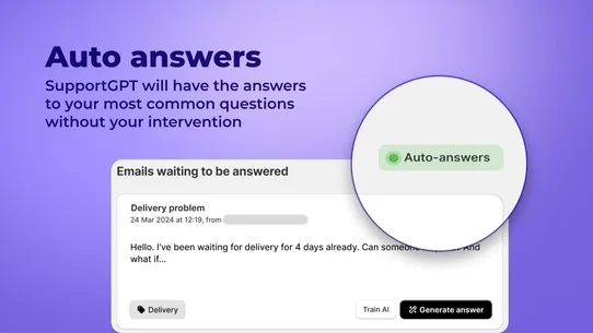 SupportGPT ‑ Email Support AI screenshot