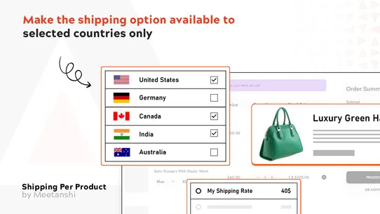 Meetanshi Shipping Per Item screenshot