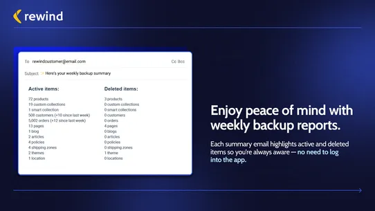 Rewind Backups screenshot