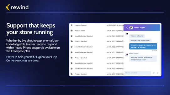 Rewind Backups screenshot