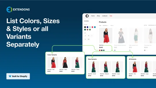 EX Show Variants on Collection screenshot