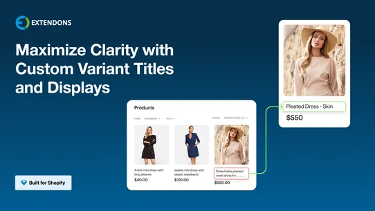 EX Show Variants on Collection screenshot