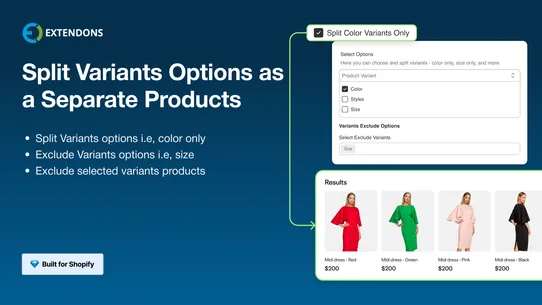 EX Show Variants on Collection screenshot