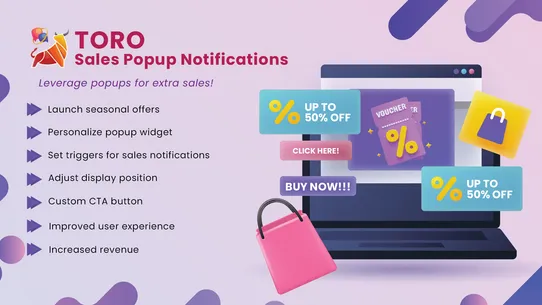 TORO Sales Notifications screenshot