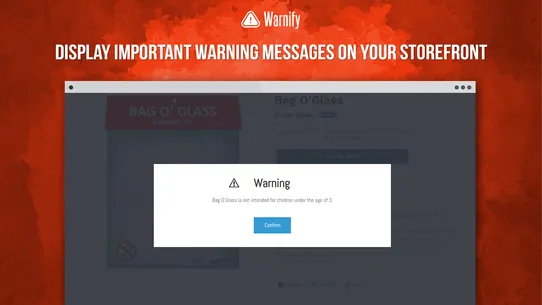 Warnify screenshot