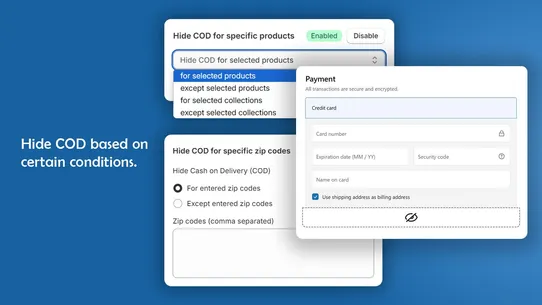 Codify ‑ Cash on Delivery screenshot