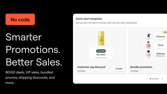 FJ Functions and Promo Builder screenshot