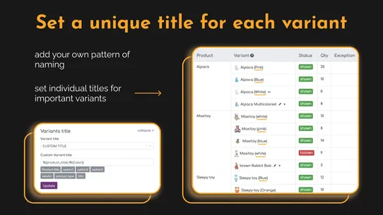 B4B ‑ Variable Products screenshot